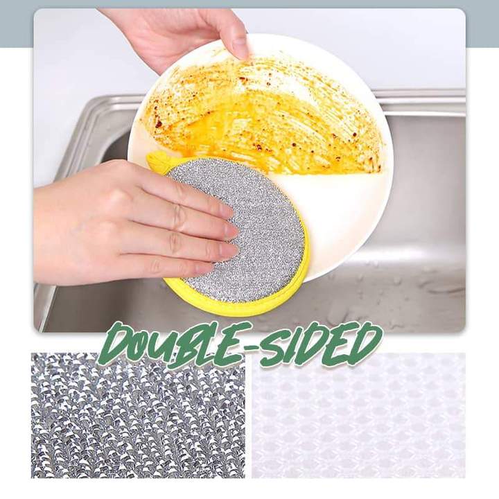 Dvipusis „Magic“ indų plovimo šepetys - Image 2