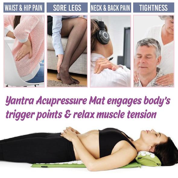 Raumenų skausmą malšinantis akupresūros kilimėlis - Image 2