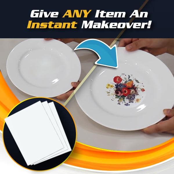 Decoré Water Decalcomania popierius - Image 2