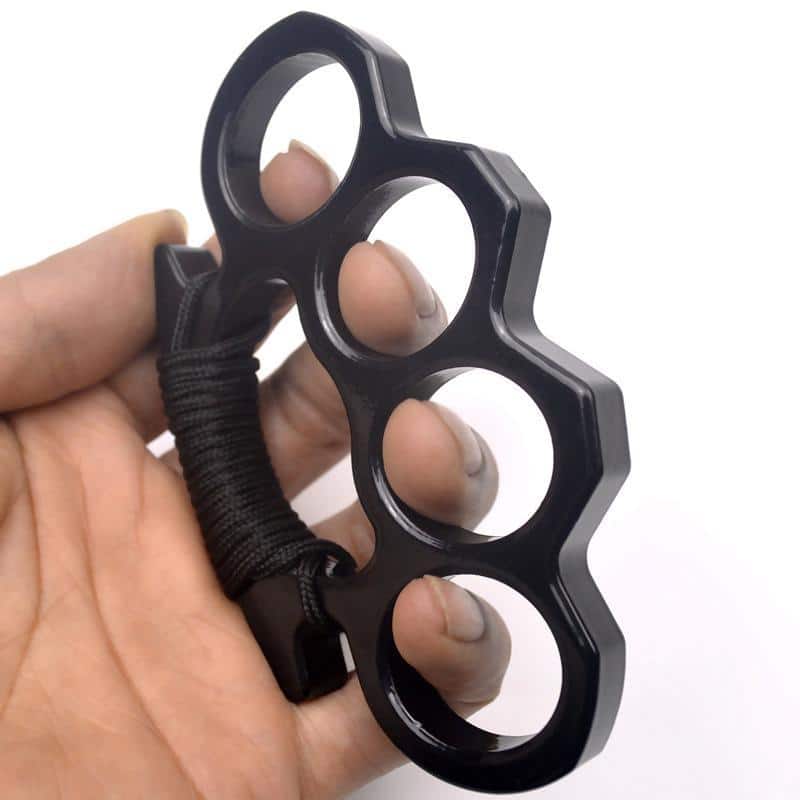 Metalinės Knuckles Savigynos pirštų kumščio sagtys pirštinės - Image 2