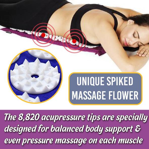 Raumenų skausmą malšinantis akupresūros kilimėlis - Image 3