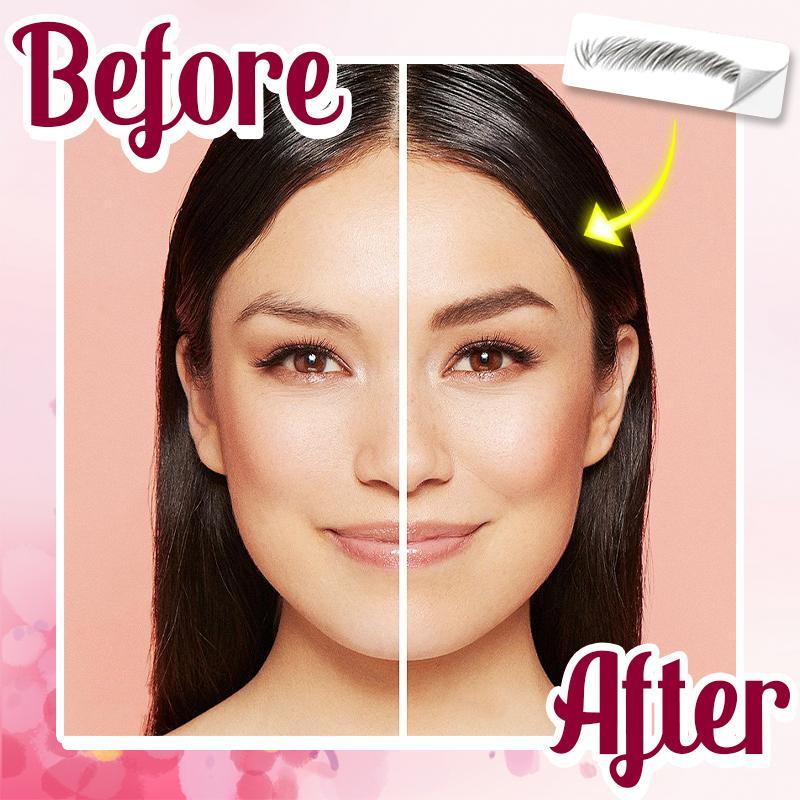 4D plaukelius primenantis antakių antspaudas (10 porų) - Image 4