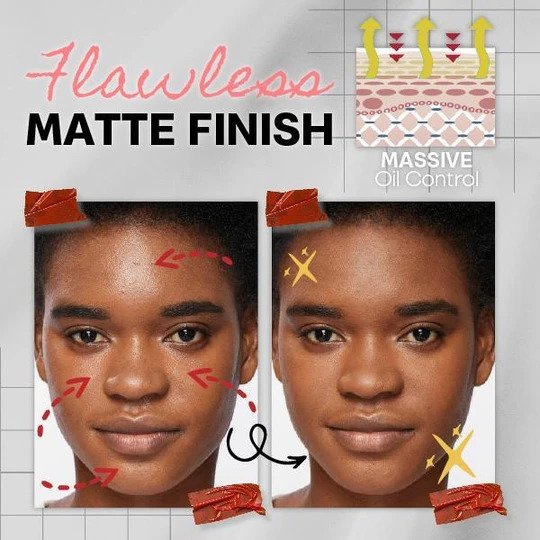 SkinPerfect matizuojanti vandeniui atspari pudra - Image 4