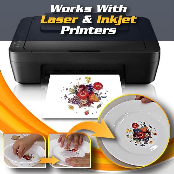 Decoré Water Decalcomania popierius - Image 4