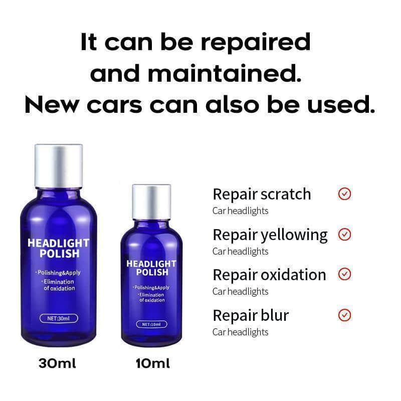 9H didelio tankio priekinių žibintų poliravimo skystis - Image 4