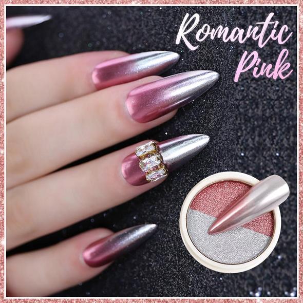 Ombre Mirror chromuota nagų pudra - Image 2