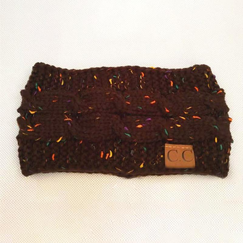 Spalvinga megzta nerta Twist galvos juosta - Image 4