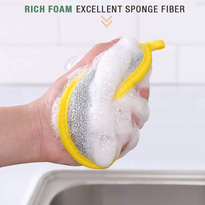 Dvipusis „Magic“ indų plovimo šepetys - Image 4