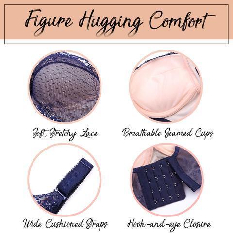 Nėriniai visiškai dengianti liemenėlę - Image 4