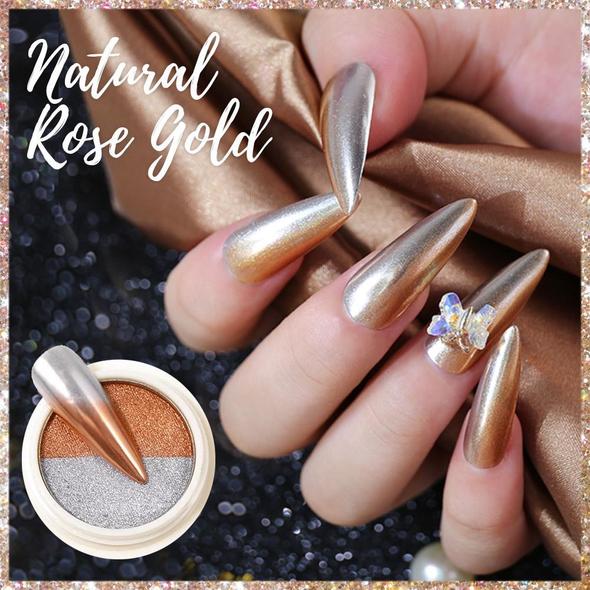 Ombre Mirror chromuota nagų pudra - Image 4