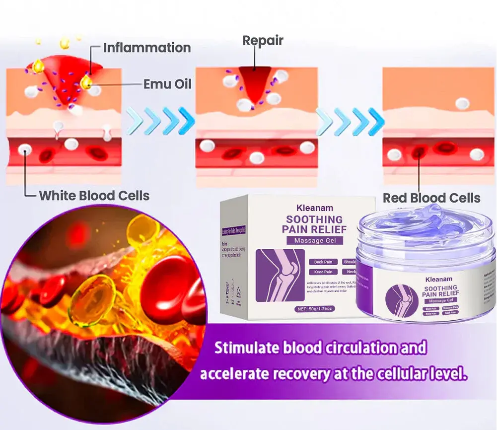 Kurkuminas ir amp; Emu aliejaus skausmo gelis - Image 2